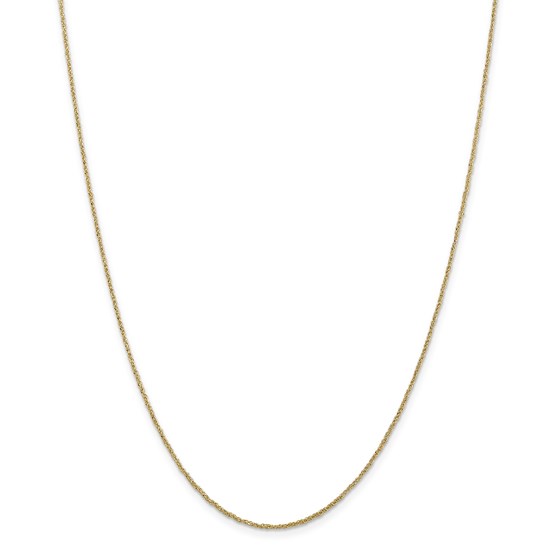 14k Gold 1.1 mm Ropa Chain Necklace - 16 in. 14k Gold 1.1 mm Ropa Chain Necklace - 16 in.